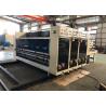 Buy cheap Thickness 6mm Flexographic Box Printing Machine 380/415/440V Chain Type from wholesalers