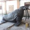 Buy cheap Life Size Sea Walrus Bronze Animal Garden Sculptures Outdoor For Decoration from wholesalers