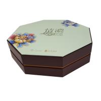 Buy cheap Octagon Shape Cardboard Box Logo UV Gold Foil Stamping OEM Design Customized product