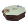 Buy cheap Octagon Shape Cardboard Box Logo UV Gold Foil Stamping OEM Design Customized Size Gift Box Packaging from wholesalers