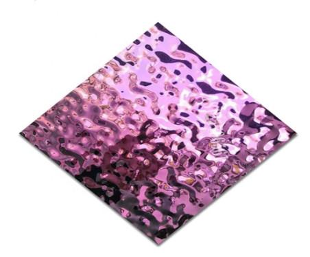 Buy cheap ASTM A240 New Pattern Ripple Decorative Stainless Steel Sheet Metal Plate from wholesalers