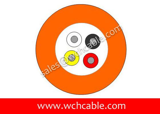 Buy cheap TPU Cable UL20280 22AWG 4Cores OD4.7mm Glossy Black from wholesalers