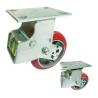 Buy cheap 8inch Heavy Duty Spring Loaded Casters , 770lbs Loading Heavy Duty Polyurethane Casters from wholesalers