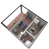 Buy cheap One Bedroom Living Veranda Holiday Villa Flat Pack Container House Luxury Prefab Container House from wholesalers