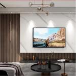 Experience the Beauty of Slat Interiored Nano PVC Wood Effect Wall Panel for