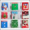 Buy cheap promotion chridtmas gift wrapping printed handbag souvenir from wholesalers