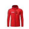 Buy cheap Spring Autumn Men Sports Windbreaker Sportswear Unisex With Hood Detachable Windproof Jacket from wholesalers