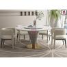 Buy cheap Open Back Wood Arm Chair Ash Wood Fully Upholstered Legs For Hotel Use from wholesalers
