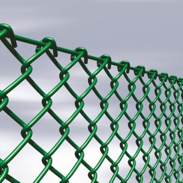 Buy cheap Diamond Wire Netting PVC Chain Link Fence Galvanised For Seaside from wholesalers