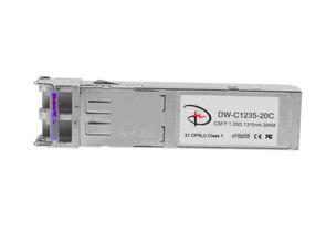 DONGWE DW-C0334-10C(D) 155M, 1310nm / 1490nm; Compact SFP bidi, 10KM, DDM 0ºC~
