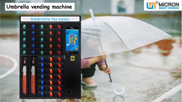 Buy cheap 270 Umbrella Vending Machine For Metro Station Bus Station Micron Smart Vending Machine from wholesalers