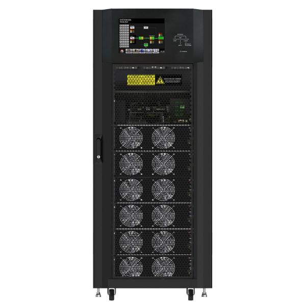 Quality 42U-210HV 210kw Three Phase Uninterrupted Power Supply Battery Online Modular Ups For Medical Bank for sale
