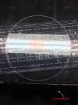 Diameter 300mm Crystal Glass Sapphire Wafer Double Side Polished For Window