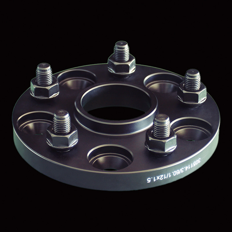 15mm All Black Forged Billet Aluminum 5x114.3 Hubcentric Spacers For LEXUS