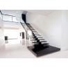 Buy cheap Solid Wood Steps Straight Flight Staircase Humanized Design Free Sample , Diy Fitting from wholesalers