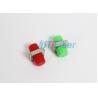 Buy cheap FC / UPC Simplex Single Mode Adapter Fiber Optic For Patch Panel , Plastic Housing from wholesalers