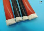 Electrical Insulation Sleeving Silicone Resin Fiberglass Sleeving / Tubing /