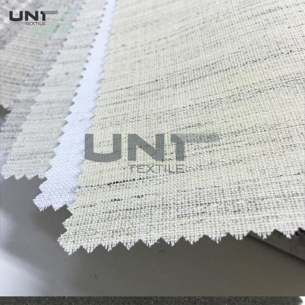 Buy cheap White Men's Suit Hair Interlining Canvas And Goat Hair 160cm Width from wholesalers