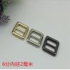 Buy cheap Metal hardware 20 mm light gold slider adjuster metal buckles for luggage bags from wholesalers