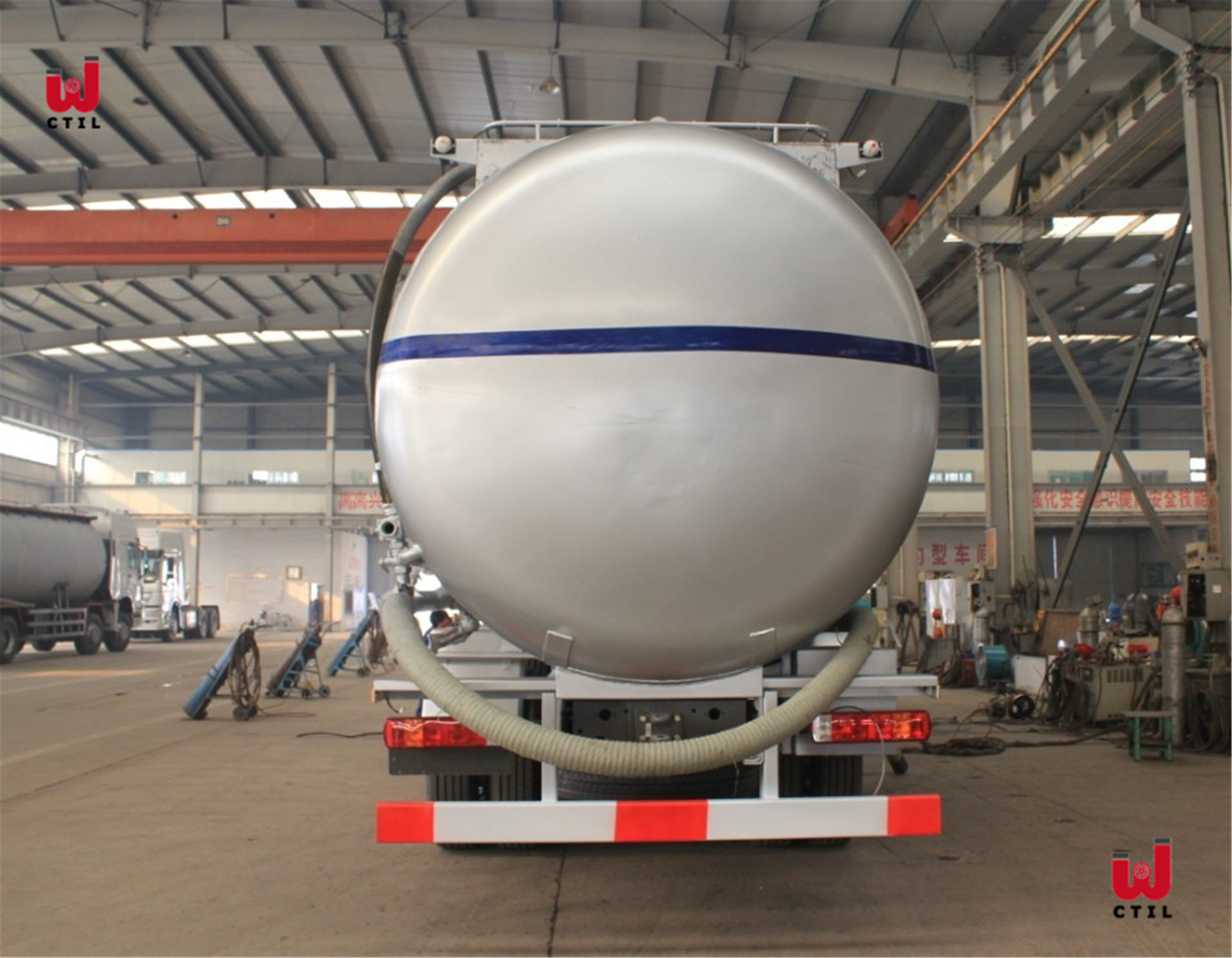 GSG HOWO 8X4 12 Wheelers Cement Tanker Trailer Euro II