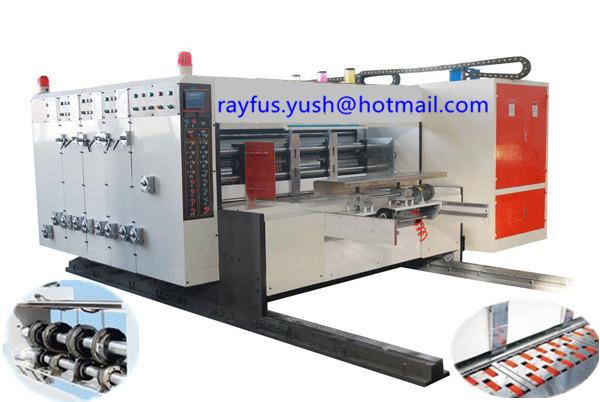 Buy cheap High Speed Flexo Printing Machine For Corrugated Carton Lead Edge Feeding from wholesalers