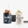 Buy cheap High Quality Inner Aluminum Foil Ice Cream Cylinder Paper Container With Metal Lids from wholesalers