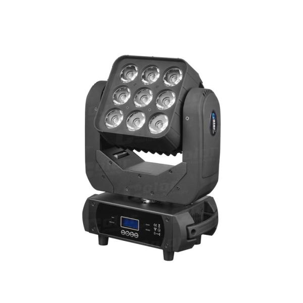 Buy cheap 9 x 10W RGBW in 1 LED Stage Lighting Moving Head Wash ArtNet / KlingNet from wholesalers