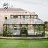 Buy cheap Wrought Iron Gazebo Aluminum Glass Sunroom Pavilion Metal Large Villa Greenhouse Outdoor Popular from wholesalers
