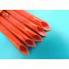 Buy cheap UL RoHS Flame Retardant Braided Fiberglass Sleeve Coated Silicone Rubber from wholesalers