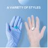 Buy cheap Vinyl Sterile Disposable Plastic Gloves Curved Finger Textured Surface Sterility Maintain from wholesalers