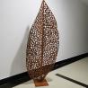 Buy cheap Metal Leaf Polishing Corten Steel Sculpture Wooden Crate from wholesalers