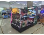 Playfun Kids Coin Operated full motion Jurassic Park Simulator Arcade Video Gun