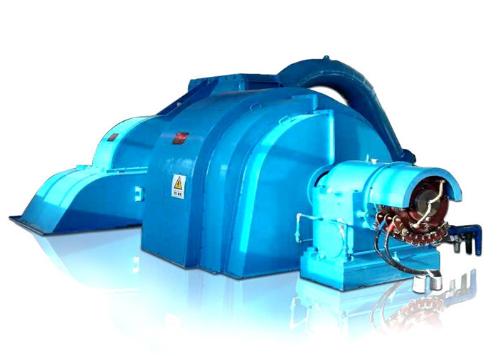 Pelton 1 Mw Hydro Turbine Generator Wide Flow High Efficiency Customized