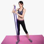 Latex Pull Up Resistance Bands , L208*T0.45mm Gym Resistance Bands