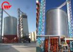Galvanized Steel Grain Storage Silo Roll Forming Machine 11.9m Dia Full
