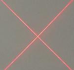 Cheap 650nm red cross line laser module