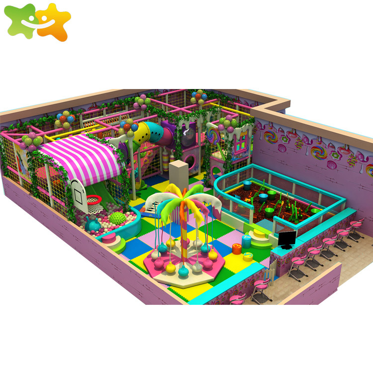 Indoor Baby Play Set Plastic Slide Swing Center Equipment Kids Toys Playground