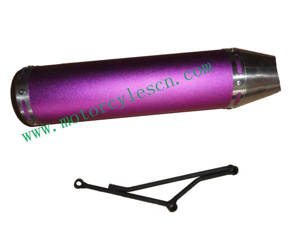 EEC 50cc Gas 2-stroke 4-stroke YAMAHA JOG50 Muffler Carbon fiber muffler Refit