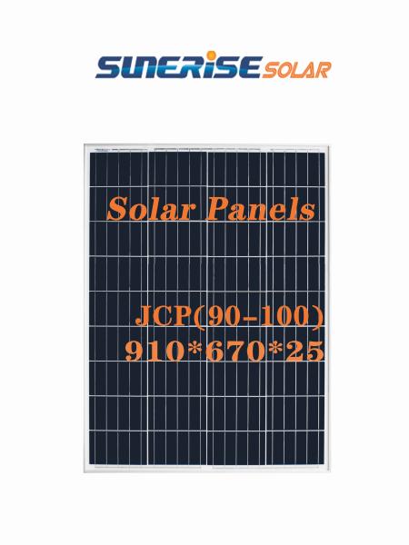 Buy cheap 156*94mm 100W Polycrystalline 18V Solar Panel from wholesalers