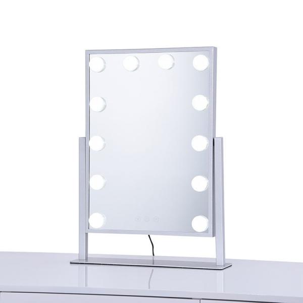 OEM Durable Dressing Room Illuminated Cosmetic Beauty Vanity Mirror with LED