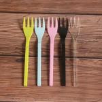 Ice Cream Spoon Fork Knife Plastic Ice Cream Colors Spoons Yellow Black