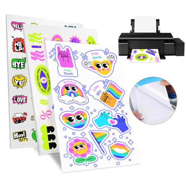 Buy cheap Wholesale Waterproof Self Adhesive Paper Label Material For Inkjet Printer from wholesalers