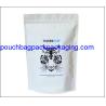 Buy cheap White printing stand up pouch, doypack with zip lock, stand up mylar bag for packaging from wholesalers