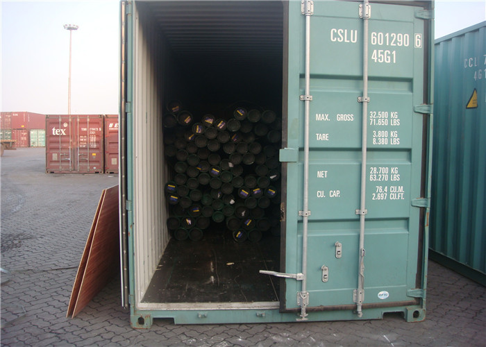 Anti Rust Seamless Black Steel Pipe , Carbon Steel Seamless Tube ASTM A53