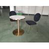 Buy cheap Modern Metal Table Legs Commercial Table Bases Mild Steel Golden Finish from wholesalers