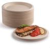 Buy cheap Bagasse Kraft Paper Plate Biodegradable For Dinner Party Restaurant from wholesalers