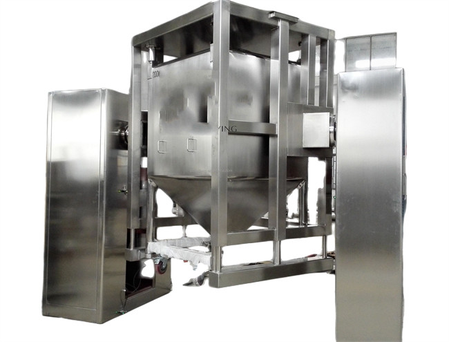 Next Generation Powder Mixer 500 Lbs After Eight Pharma Vacuum Blender