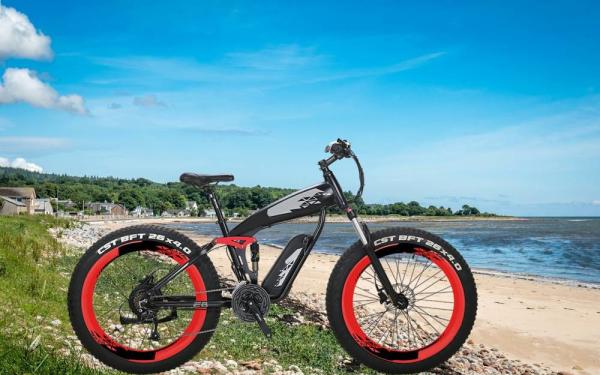 Buy cheap 350w 26 Inch Fat Tire Ebike External Downtube Lithium Battery 48v Cysm Electric Bike from wholesalers