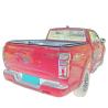 Buy cheap Hinged Operation Universal Great Wall Aluminium Folding Hard Pick Up Truck Bed Cover from wholesalers