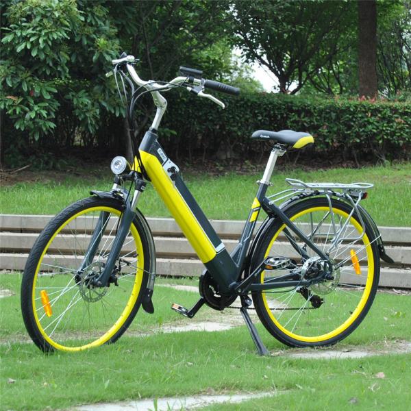 Buy cheap No Pollution Womens Electric Bike Max Speed < 30km/H With Lithium - Ion Batteries from wholesalers